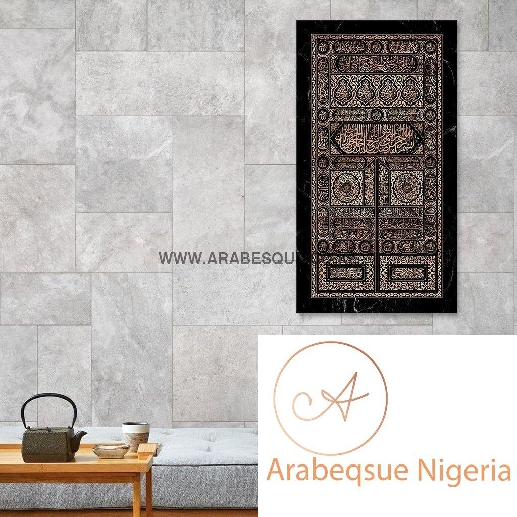 Kaaba Sitarah Inspired Gold - Arabesque Nigeria-Buy Islamic Art Nigeria