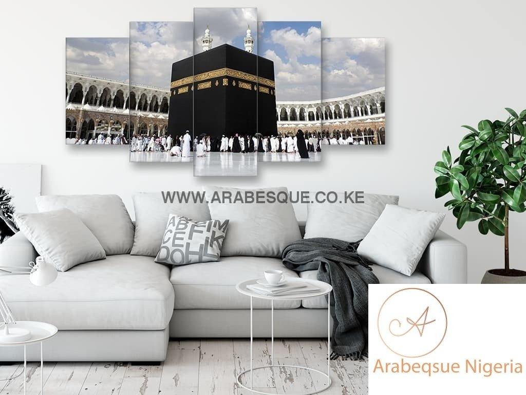 The Great Mosque Of Mecca Al Masjid Al Aram - Arabesque Nigeria-Buy Islamic Art Nigeria